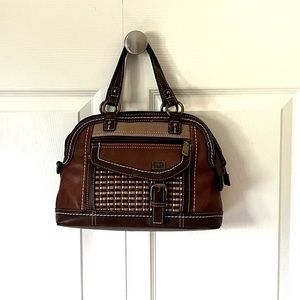 B.O.C. Tan Leather Purse